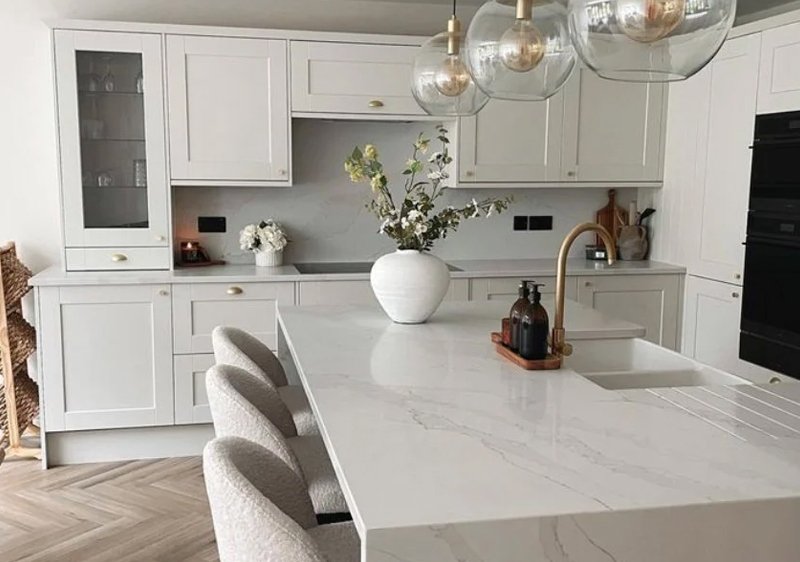White Designer Kitchen